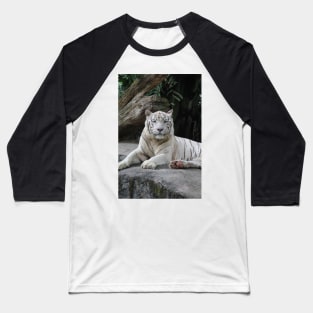 White Tiger 3 Baseball T-Shirt